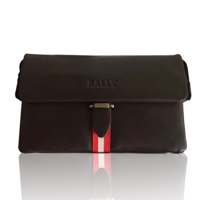 [발리] 브라운 수입가죽 남성용 클러치백 - ba0019b Bally Brown Leather Mens Clutch Bag