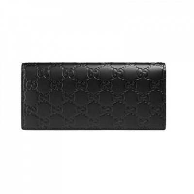 [구찌] GG패턴 블랙 233154 남성용 장지갑 gu0019q - Gucci GG Pattern Black Mens Wallet