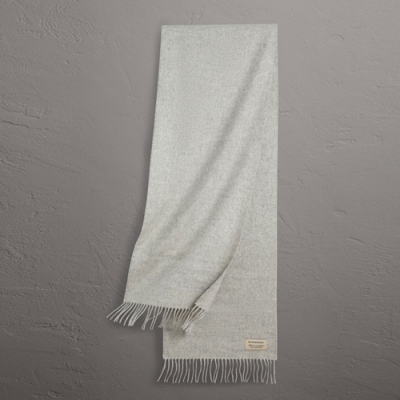 [버버리] 클래식 캐시미어 남여공용 페일 그레이 스카프 bu0009w - Burberry Classic Cashmere Grey Scarf