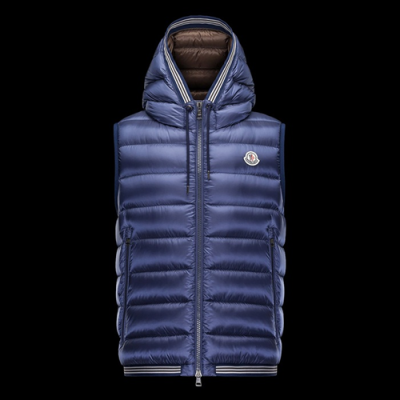 [몽클레어] 다운조끼 커플용 블루 mo0026m - Moncler Down Vest Couples Blue