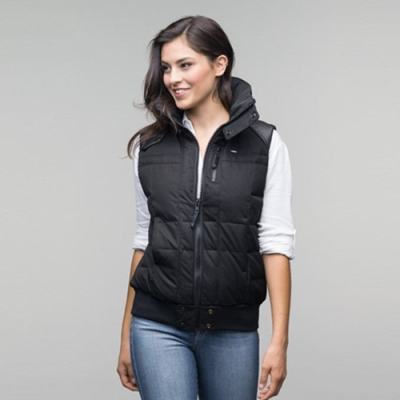 The Meego 다운조끼 여성용 블랙 no0006m - Nobis The Meego Down Vest Ladies Black