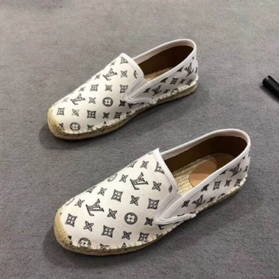 [루이비통] 에스파드류 슬립온 화이트 남성용 스니커즈 lv0032x - Louis Vuitton Espadrille Slip-on White Mens Sneakers