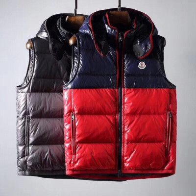 MONCLER 2018 FW PADDING VEST - 몽클레어 남성 패딩조끼 , 2색 (레드/그레이) MOC0091