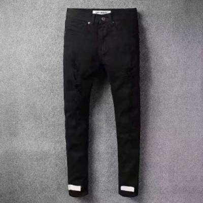 OFF WHITE  2018 FW MENS PANTS - 오프화이트 신상 남성 데님팬츠 OFF007