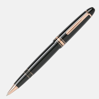 [몽블랑] 마이스터스튁 로즈골드+블랙 수성펜 mo00014p - Montblanc Meisterstuck Rose Gold+Black Rollerball