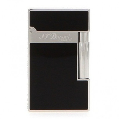 [듀퐁] 라인2 실버+블랙 라이터 dp0003d - S.T.Dupont Line2 Silver+Black Lighter