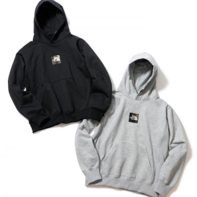 THE NORTH FACE 2018 MENS COTTON HOOD TEE - 노스페이스 남성 코튼 후드티 NOR003 , 2색 (그레이/블랙)