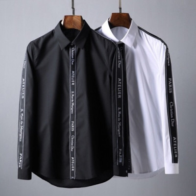 DIOR 2018 MENS SHIRT - 디올 신상 남성셔츠 , 2 색 (블랙/화이트) DIO006