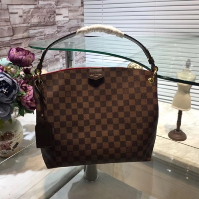 Louis Vuitton Graceful Women Shouder Bag,35cm - 루이비통 그레이스풀 여성용 숄더백 N44044,LOUB0007,35cm