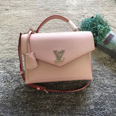 Louis Vuitton My Lock Me Tote Shouder Bag,28cm - 루이비통 마이 락미 토트 숄더백 ,M54849,LOUB0109,28cm,핑크