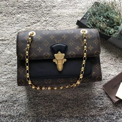 Louis Vuitton Monogram Victoire Women Chain Shouder Bag,27cm - 루이비통 모노그램 빅투아 여성용 체인 숄더백, M41731,LOUB0119,27cm