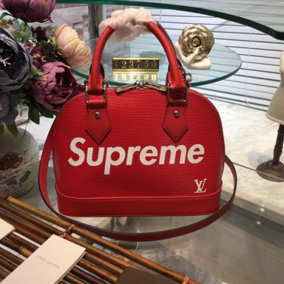 Louis Vuitton&Supreme Alma Tote Shoulder Bag,25cm - 루이비통+슈프림 알마 토트 숄더백 M40301,LOUB0150,25cm