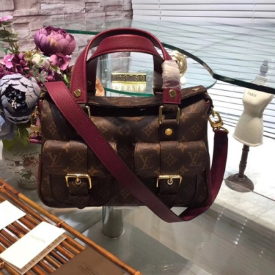 Louis Vuitton Manhattan Raisin Shoulder Bag,31cm - 루이비통 맨하탄 레이즌 숄더백,M43482,LOUB0189 ,31cm