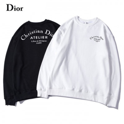 CHRISTIAN DIOR 2018 LOGO COTTON ROUND HOOD TEE - 크리스챤 디올 로고 코튼 라운드티 DIO0015 , 2색 (블랙,화이트)