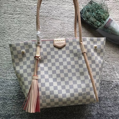 Louis Vuitton Damier Propriano Shoulder Bag,28cm - 루이비통 다미에 프로프리아노 숄더백 N44027,LOUB0270  ,28cm