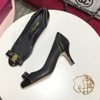 FERRAGAMO SALVATORE 2018 LADIES LEATHER PUMPS - 페레가모 여성 페이던트 펌퍼스 FER0033 , 사이즈 (225 -245)