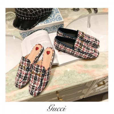 GUCCI 2018 LADIES CHECK LOAFER SHOES - 구찌 여성 체크 로퍼슈즈 GUC0058 ,사이즈 (225 - 245)