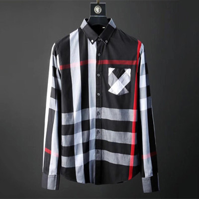 BURBERRY 2018 MENS  SHIRT- 버버리  남성 셔츠B676  사이즈(M-3XL)