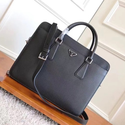 Prada Mens Business Bag,36CM - 프라다  남성용 서류가방 2VE366-5 ,36CM