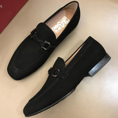 FERRAGAMO 2018 MENS U-TIP LEATHER LOAFER  - 페레가모 남성 유팁 레더 로퍼 FER0054 , 사이즈 (240 - 265)