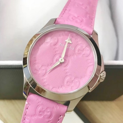 GUCCI LADIES G-TIMELESS VERSION QUARTZ - 구찌 레이디스 G-TIMELESS 버전 쿼츠,핑크