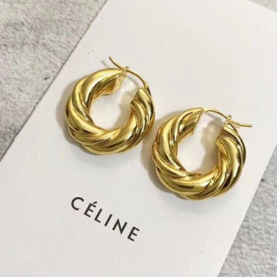 CELINE Yellow Gold Earring - 셀리느 여성용 18k도금 옐로우 골드 귀걸이