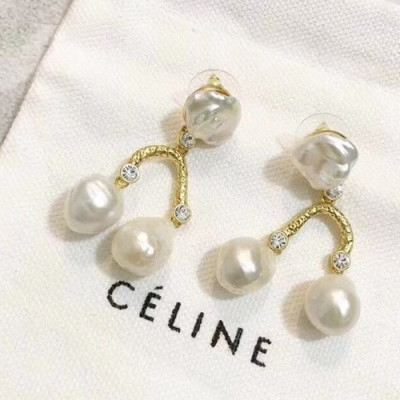 CELINE Yellow Gold Earring - 셀리느 여성용 18k도금 옐로우 골드 귀걸이