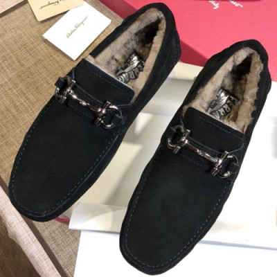 FERRAGAMO 2018 MENS U-TIP LEATHER LOAFER  - 페레가모 남성 유팁 레더 로퍼 FER0041 , 사이즈 (240 - 265)