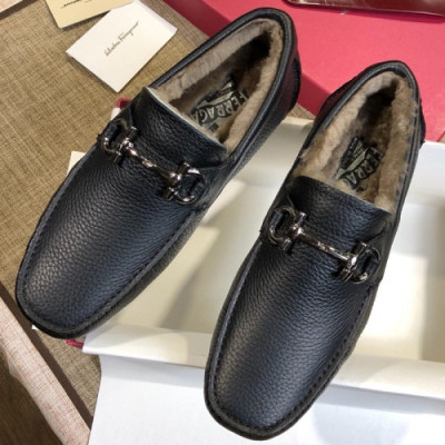 FERRAGAMO 2018 MENS U-TIP LEATHER LOAFER  - 페레가모 남성 유팁 레더 로퍼 FER0045 , 사이즈 (240 - 265)