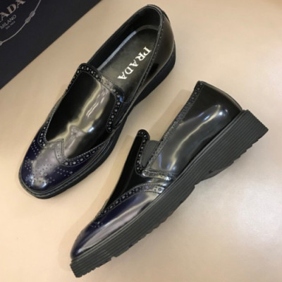 PRADA 2018 MENS PENNY LEATHER LOAFER  - 프라다 남성 레더 페니 로퍼 PRA0074 , 사이즈 (240 - 270)