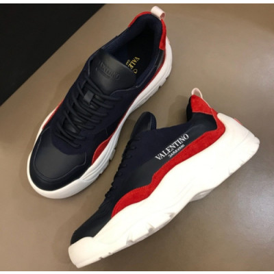 Vanlentino 2018 Mens Gararani Logo Leather Running shoes - 발렌티노 남성 신상 레더 런닝화 VAL0012 , 사이즈 (245 - 275)