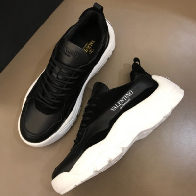 Vanlentino 2018 Mens Gararani Logo Leather Running shoes - 발렌티노 남성 신상 레더 런닝화 VAL0013 , 사이즈 (245 - 275)