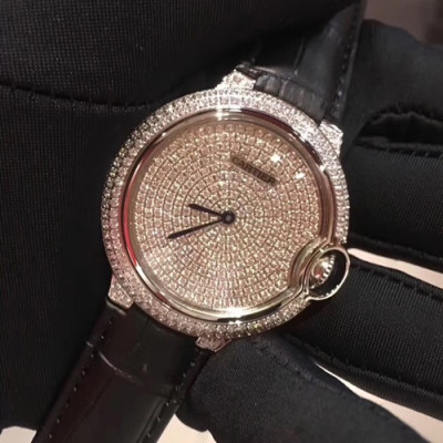 CARTIER LADIES SWISS QUARTZ MOVEMENT - 까르띠에 레이디스 스위스 쿼츠 무브먼트,블랙