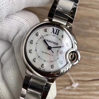 CARTIER LADIES AUTOMATIC - 까르띠에 레이디스 오토매틱,실버