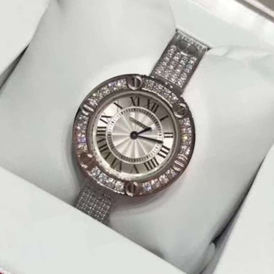 CARTIER LADIES LOVE VERSION QUARTZ MOVEMENT  - 까르띠에 레이디스 러브 버전 쿼츠 무브먼트 ,실버