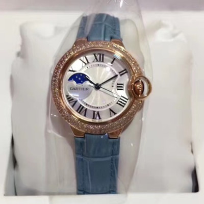 CARTIER LADIES QUARTZ - 까르띠에 레이디스 쿼츠 ,블루