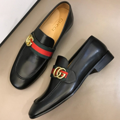 GUCCI 2018 MENS STRAP LEATHER LOAFER  - 구찌 남성 스트랩 레더 로퍼 GUC0120 , 사이즈 (240 - 270)