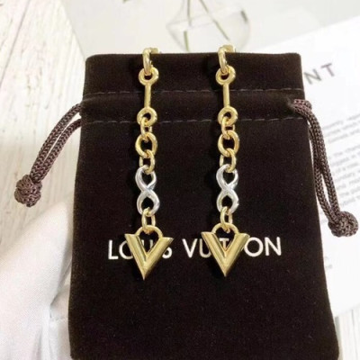 Louis Vuitton  Yellow Gold  Earring -루이비통  여성용 18k도금 옐로우 골드 귀걸이