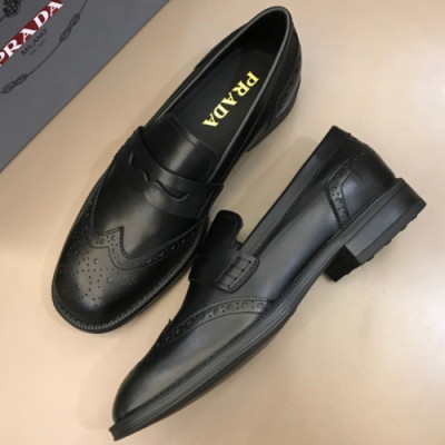 PRADA 2018 MENS PENNY LEATHER LOAFER  - 프라다 남성 레더 페니 로퍼 PRA0088 , 사이즈 (240 - 265)