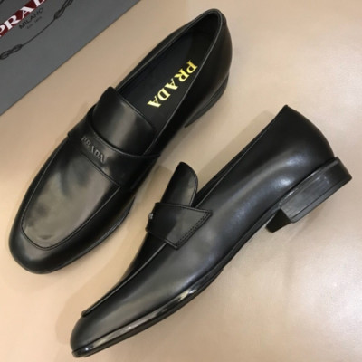 PRADA 2018 MENS STRAP LEATHER LOAFER  - 프라다 남성 레더 스트랩 로퍼 PRA0092 , 사이즈 (240 - 265)