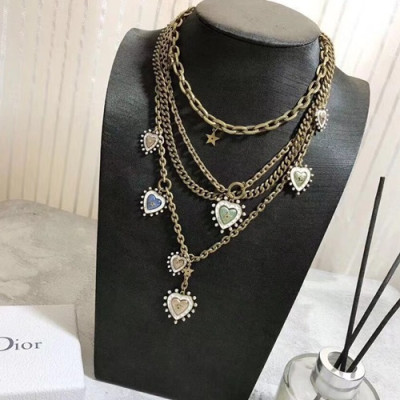 Dior   Choker  18k Rose Gold  - 디올  여성용 목걸이 18K도금 로즈 골드 목걸이