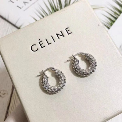 CELINE White Gold Earring - 셀리느 여성용 18k도금 화이트 골드 귀걸이