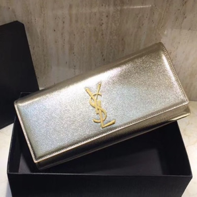 Saint Laurent Women Clutch Bag,27CM - 입생로랑 여성용 클러치백 326079 ,SLB0086,27CM,옐로우골드