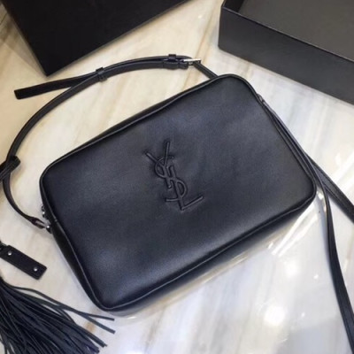 Saint Laurent Women Monogram Shoulder Cross Bag,23CM - 입생로랑 여성용 모노그램 숄더 크로스백 468537,SLB0111, 23CM,블랙