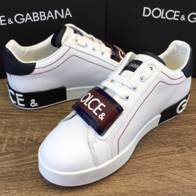 DOLCE&GABBANA 2018 MENS LEATHER SKEAKERS - 돌체앤가바나 남성 레더 스니커즈 DOL0101 , 사이즈 (240 - 275)