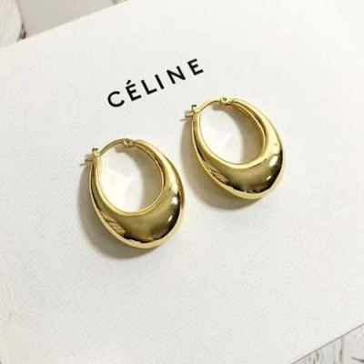 CELINE Yellow Gold Earring - 셀리느 여성용 18k도금 옐로우 골드 귀걸이