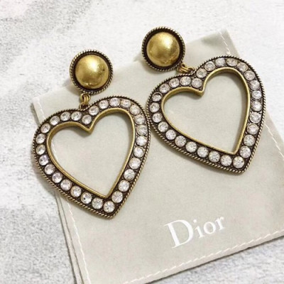 Dior Rose Gold Earring - 디올 여성용 18k도금 로즈 골드 귀걸이