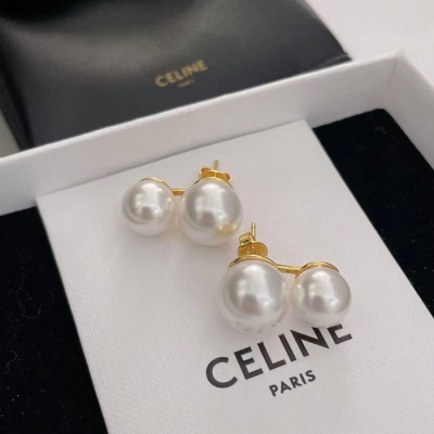 CELINE Yellow Gold Earring - 셀리느 여성용 18k도금 옐로우 골드 귀걸이