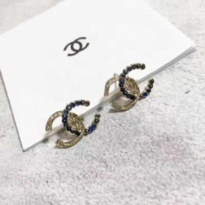 CHANEL  White Gold  Earring - 샤넬  여성용 18k도금 화이트 골드 귀걸이