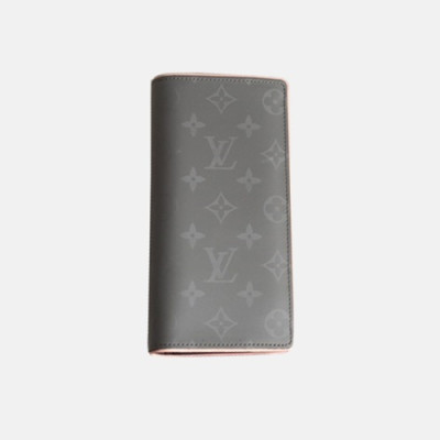 Louis Vuitton 2018 Brazza M63236 - 루이비통 모노그램 티타늄 캔버스 브라짜월릿  LOU0138 19CM